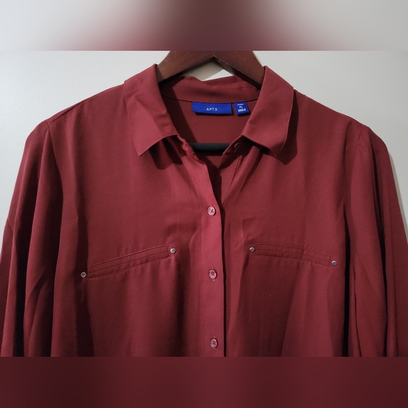 Womens Mesh Button Down - Picture 4 of 8